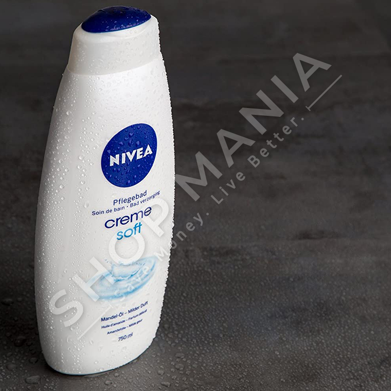NIVEA - SHAMPO DUSHI ME VAJ BAJAMESH "CREME SOFT" - 750ML