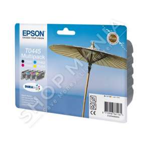 EPSON - MULTIPACK NGJYRË E ZEZË / NGJYRË E KALTËR / NGJYRË MAGENTA / NGJYRË E VERDHË C13T04454010 T0445 4 KARTUÇA ME BOJË: T0441 + T0452 + T0453 + T0454