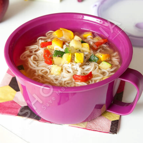 CURVER - TAS I RRUMBULLAKET ME DOREZE & VAKUM 0.9L "SMART TO GO PURPLE" - 3253920952028