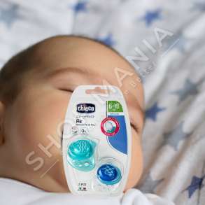 CHICCO - BIBERON FALLCO SILIKONI "PHYSIO AIR" - 2 COPE. 6-16 MUAJSH