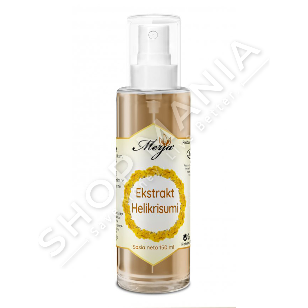 MERJA - EKSTRAKT HELIKRISIUMI "100%  BIO-NATYRAL" - 150ML