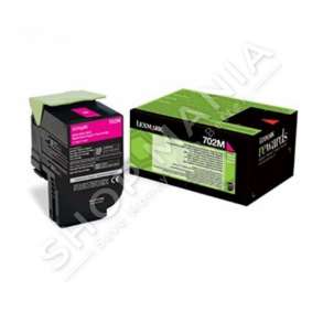 LEXMARK - ORIGJINALE TONER NGJYRË MAGENTA 70C20M0 702M RRETH 1000 FAQE I RIPËRDORSHËM
