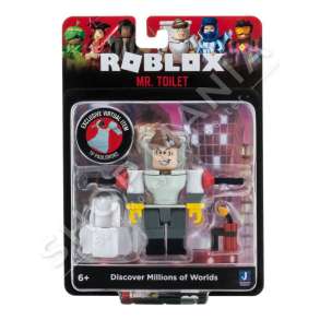 JAZWARES - ROBLOX MR. TOILET +6VJEC "FIGURE ROBLOX CORE FIGURE PACK ASSORTMENT 2" - 191726385059