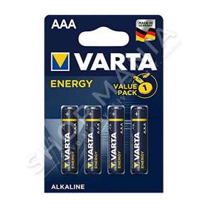 VARTA - BATERI ALKALINE ENERGY A++, 1.5V