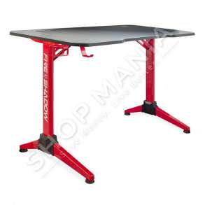 WHITE SHARK - TAVOLINE GAMING 120X60X75CM - DESK FIRE SHADOW