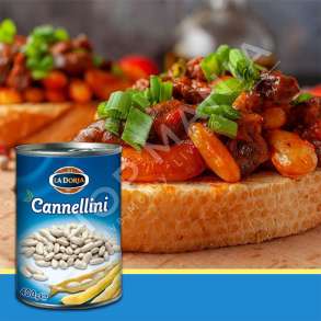 LA DORIA - FASULE TE KONERVUARA "CANNELLINI"  - 400G
