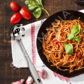 HOMESTYLE - LUGE PER SERVIRJEN E MAKARONAVE INOKSI - 36CM