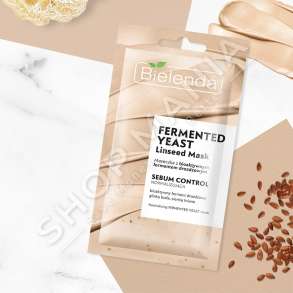 BIELENDA - MASKE HIDRATUESE PER FYTYREN 8G "FERMENTED YEAST LINSEED SEBUM CONTROL 2 IN 1" - 5902169039363