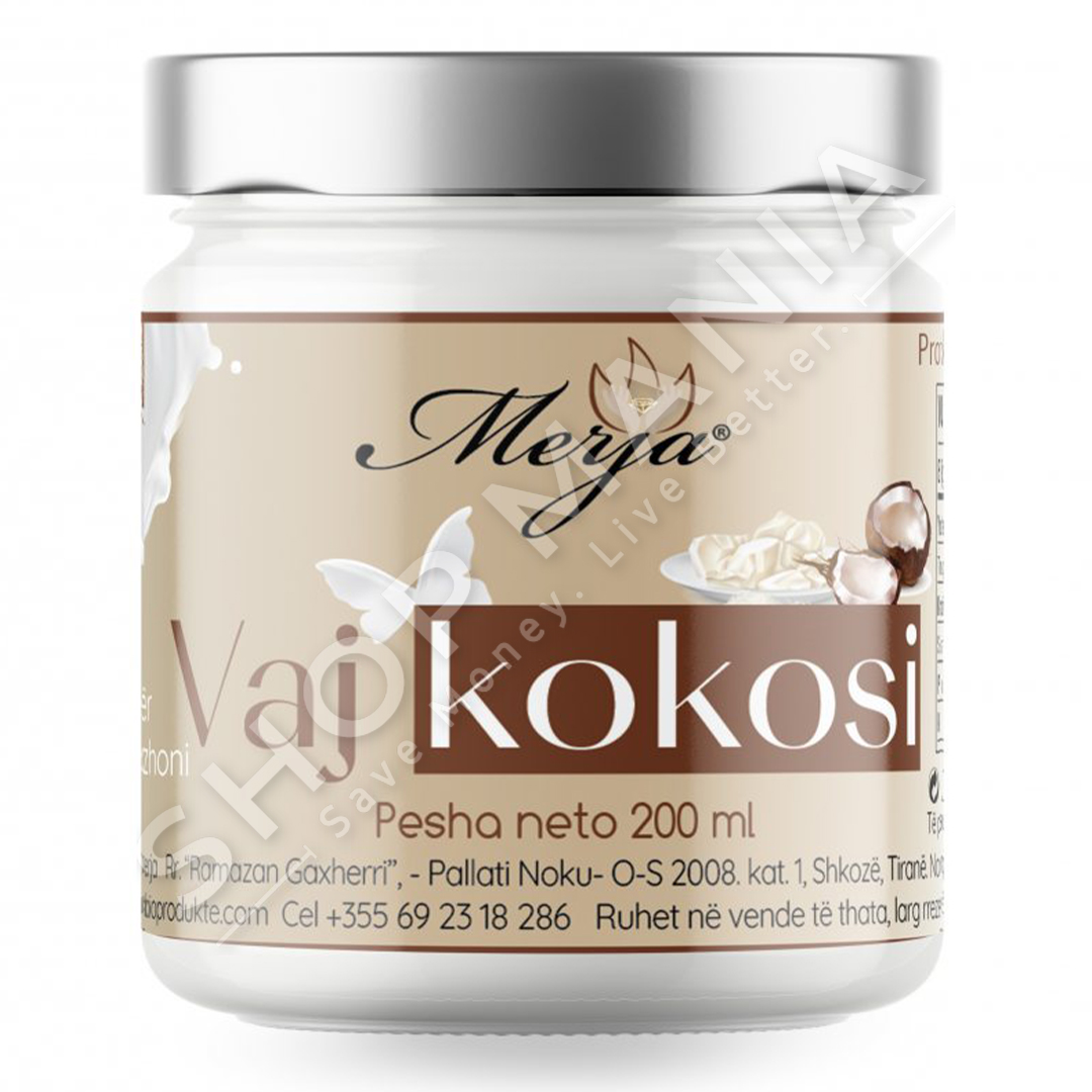 MERJA - VAJ KOKOSI "100% BIO-NATYRAL" - 200ML