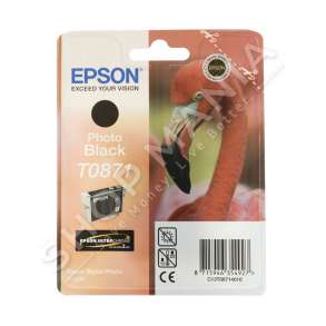 EPSON - KARTUÇË ME BOJË NGJYRË E ZEZË (FOTO) C13T08714010 T0871 11.4ML