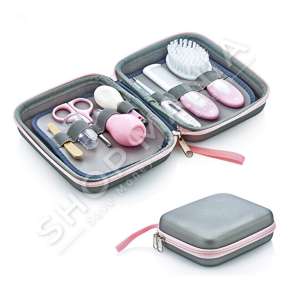 BABY JEM - SET KUJDESI PER BEBE "9 PIECES PINK BABY CARE SET" - 9 COPE