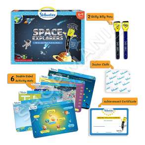SKILLMATICS - SET ME 6 TABELA EDUKATIVE PER MESIMIN E HAPESIRES 6-9VJEC "SPACE EXPLORER" - 8904279500051