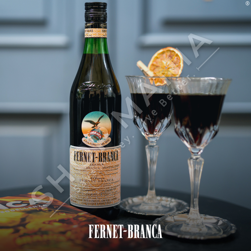 FERNET BRANCA - 700ML, 39% VOL.