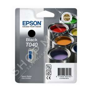 EPSON - KARTUÇË ME BOJË NGJYRË E ZEZË C13T04014010 T040 RRETH 420 FAQE 17ML