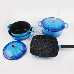 DSP - SET KUZHINE ME VESHJE GURI ME 3 TENXHERE & 1 TIGAN - CA013-S01