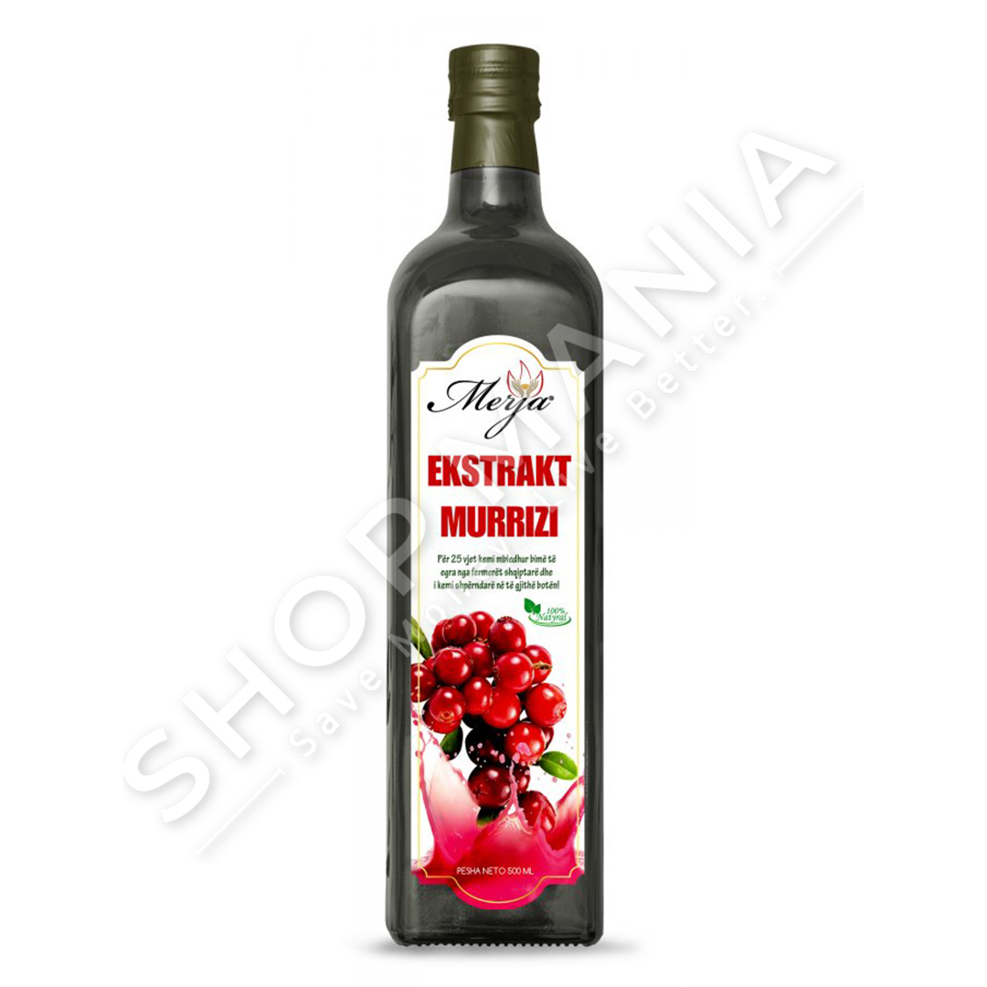 MERJA - EKSTRAKT MURRIZI "100% BIO-NATYRAL" - 500ML