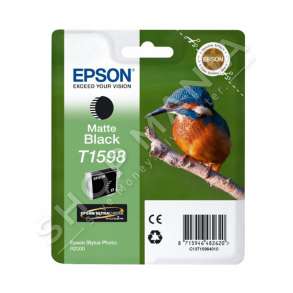 EPSON - KARTUÇË ME BOJË NGJYRË E ZEZË (MAT) C13T15984010 T1598 17ML