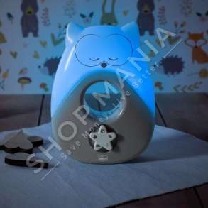 CHICCO - DRITE NATE +0MUAJSH "LAMP MAGIC OWL" - 8058664110582