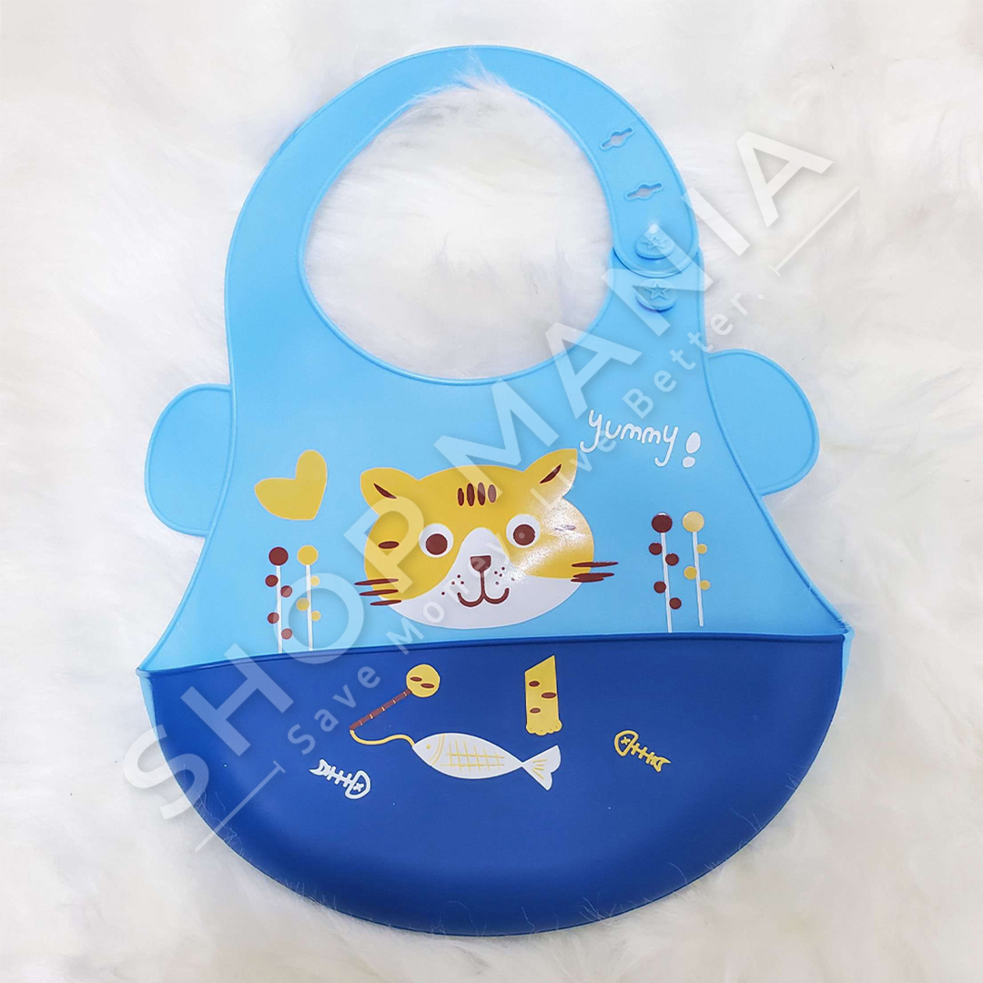 GUSHORE SILIKONI +6MUAJSH "SILICONE BIBS FOR BABIES"