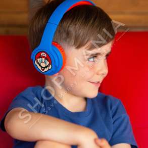 OTL - KUFJE WIRELESS ME MIKROFON PER FEMIJE +3VJEC "HEADPHONE OTL-SUPER MARIO BLUETOOTH JUNIOR HEADPHONES" - 5055371622547