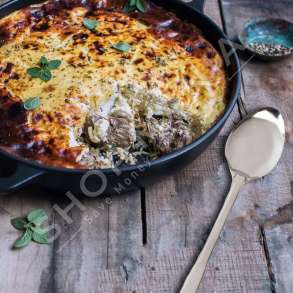 HOMESTYLE - LUGE PER SERVIRJE INOKSI - 36CM