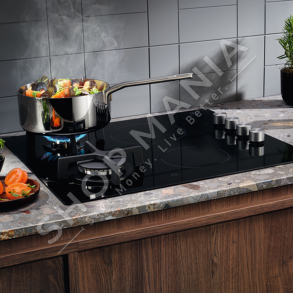 ELECTROLUX - PIANURE ME 2 VATRA ELEKTRIKE + 2 GAZI 3000W+4600W/60CM - EGE6172NOK