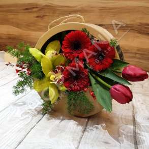 KOMPOZIM LULESH "VALLEZIMI I LULEVE" - 35X35CM