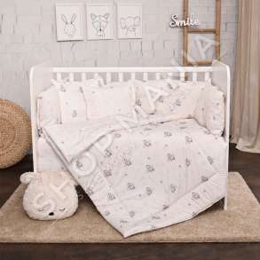 LORELLI - SET PER KREVAT BEBESH (JORGAN, VESHJE ANESORE, JASTEK, CARCAF) - 2080014