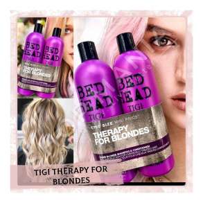TIGI - SET SHAMPO & BALSAM PER TRAJTIMIN E FLOKEVE BIOND TE DEMTUAR NGA DEKOLORUESI - 2 x 750ML