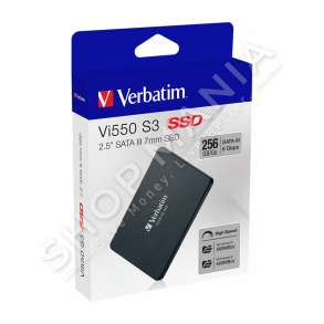 VERBATIM - HARD DISK I BRENDSHEM  SATA III 256GB "Vi550 S3 2.5"