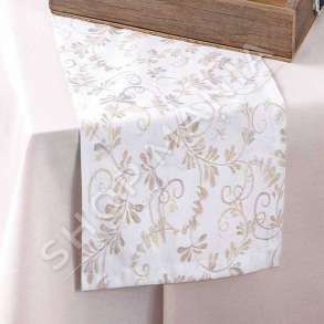 MBULESE TAVOLINE 100% PAMBUK "AMARANTH" - 150X150CM