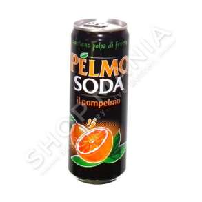 PELMO SODA -  PIJE FRESKUESE E GAZUAR, ME QITRO - 330ML