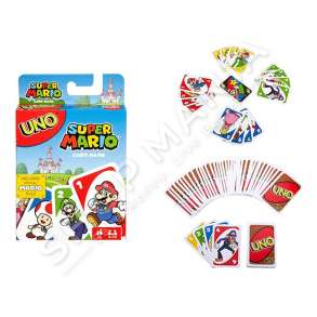 MATTEL - LOJE ME LETRA UNO +7VJEC "PLAYING CARDS UNO SUPER MARIO" - 887961331240