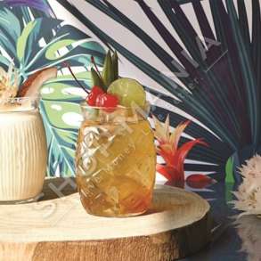 BORMIOLI ROCCO - GOTE KOKTEJLI NE FORME ANANASI 455ML - 8004360092684