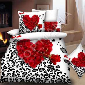 JORGAN TEK I BARDHE ME DIZENJO LULESH - 160X230CM