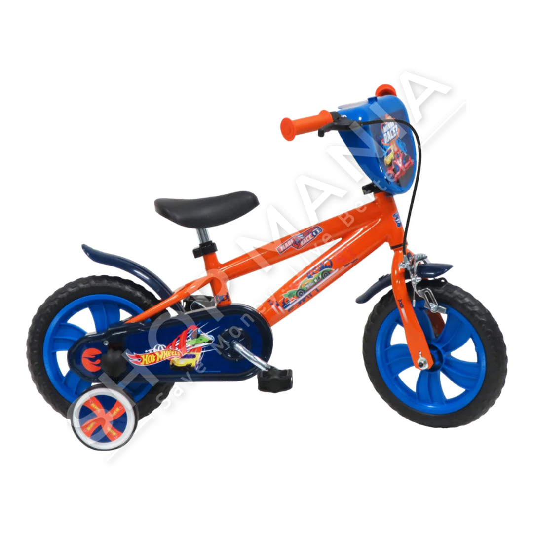 MONDO - BICIKLETE 12'' PER FEMIJE +3VJEC "BICYCLE MONDO HOT WHEELS 12"" - 8001011254118