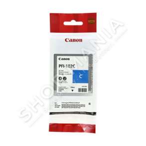 CANON - KARTUÇË ME BOJË NGJYRË E KALTËR PFI-102C 0896B001 130ML