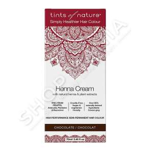 TINTS OF NATURE - KREM KENA "CHOCOLATE - 70ML" - 704326425195