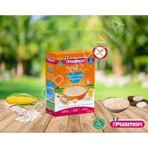 PLASMON - KREM ORIZI, MISRI & TERSHERE - 230G, +4 MUAJ