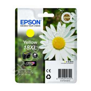 EPSON - KARTUÇË ME BOJË NGJYRË E VERDHË C13T18144010 T1814 RRETH 450 FAQE 6.6ML KARTUÇA ME BOJË XL