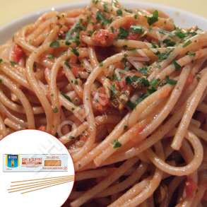 DE CECCO  - MAKARONA "SPAGHETTI N.12" ME THJERREZA TE KUQE & PA GLUTEN - 250G