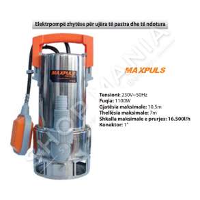 MAXPULS - POMPE UJI ZHYTESE ME GALIXHAN 1100W - MP7299