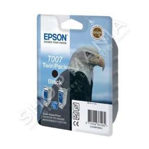 EPSON - MULTIPACK NGJYRË E ZEZË C13T00740210 T007+T007 KONFEKSION DYSH: T007 (2X16ML)