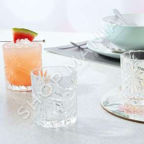 RCR - GOTE WHISKEY ME DEKOR "OASIS" - 320ML, 6 COPE