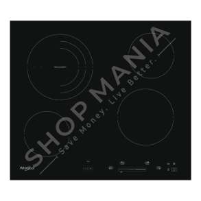 WHIRLPOOL - PIANURE ME 4 VATRA ELEKTRIKE "AKT8900BA" - 6400W, 60CM