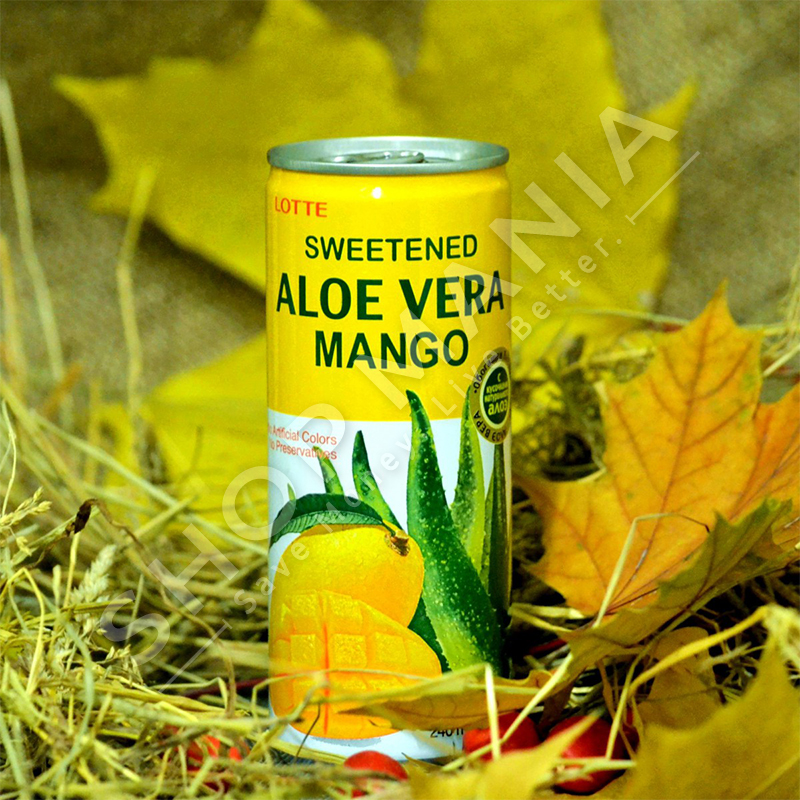 LOTTE - LENG ALOE VERA ME MANGO - 240ML