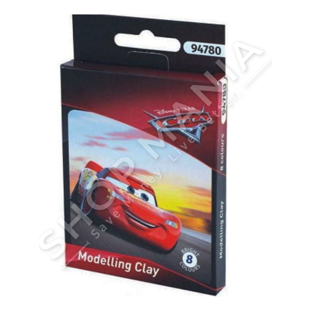 SPREE - PLASTELINE ME 8 NGJYRA ME PERSONAZHE TE CARS - 120G