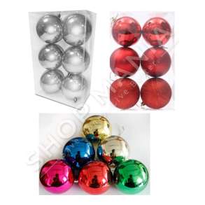 SET 6 SFERA DEKORUESE 10CM - 920-11-R