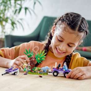 LEGO "FRIENDS BABY ELEPHANT JUNGLE RESCUE" - 203 PJESE, +6 VJEC