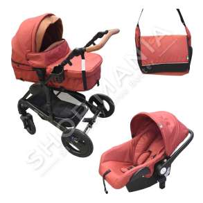 KARROCE 3NE1 E KUQE - EN+C, (0-36M)